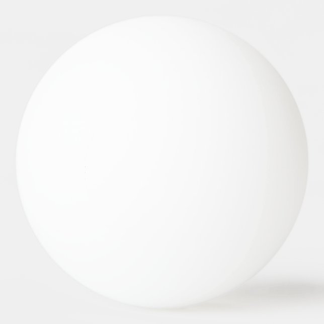 Balle De Ping Pong Créez Votre Propre (Devant)