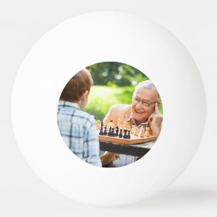 Balle De Ping Pong Créez Votre Propre Cadeau Photo de Petits-Enfants