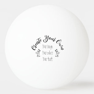 Balle De Ping Pong Créez votre propre personnalisation