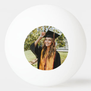 Balle De Ping Pong Créez votre propre photo personnalisée de diplômé 