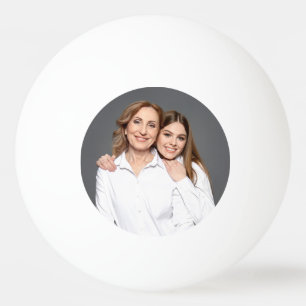 Balle De Ping Pong Créez Votre Propre Photo Personnalisée Maman et Mo