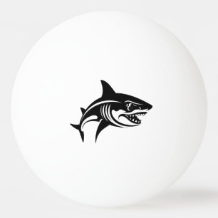Balle De Ping Pong Croisière requin blanc fin-tastique