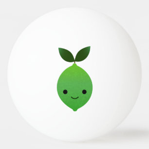 Balle De Ping Pong Cute Kawaii Lime