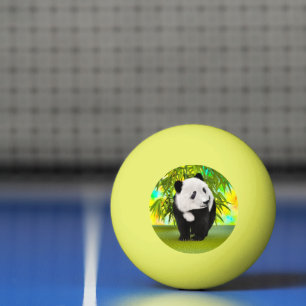 Balle De Ping Pong Cute Panda Bear Kawaii Amoureux des animaux Cadeau