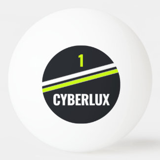Balle De Ping Pong Cyber Rétro Moderne Personnalisé