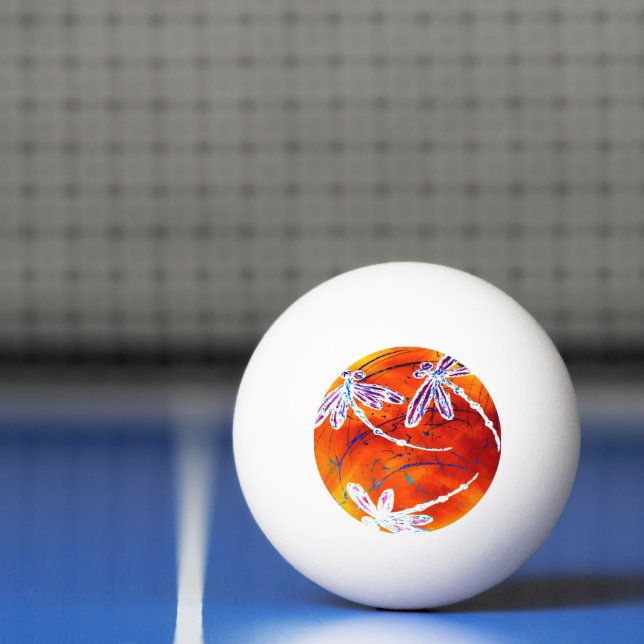 Balle De Ping Pong Danse de libellule de l'Outback (Filet)