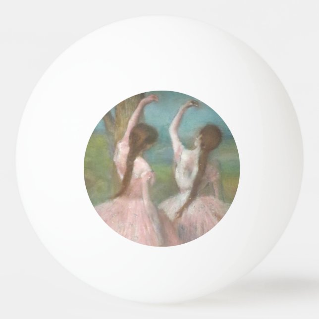 Balle De Ping Pong Danseurs en Pink Edgar Degas (Devant)