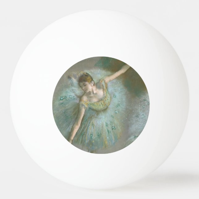 Balle De Ping Pong Danseuse en vert Edgar Degas (Devant)