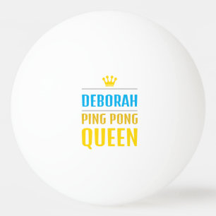 Balle De Ping Pong Deborah