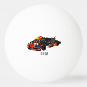 Balle De Ping Pong dessin animé de Kart racing