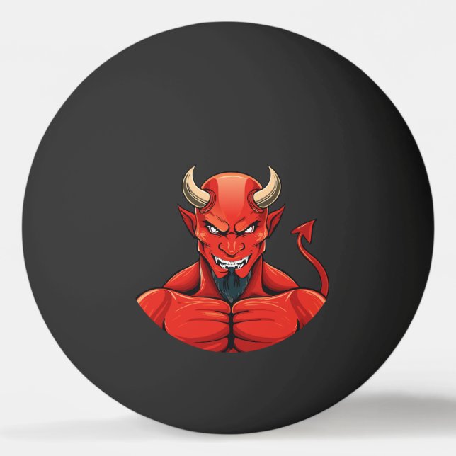 Balle De Ping Pong Diable  (Devant)