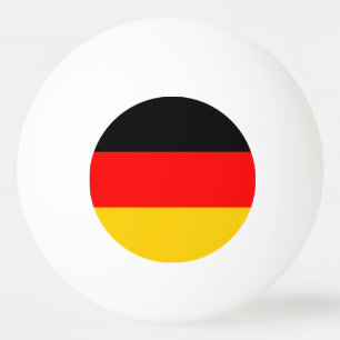 Balle De Ping Pong Drapeau allemand