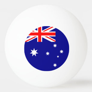 Balle De Ping Pong Drapeau Australie