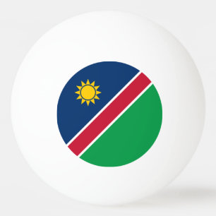 Balle De Ping Pong Drapeau de la Namibie