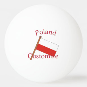 Balle De Ping Pong Drapeau de la Pologne Thunder_Cove