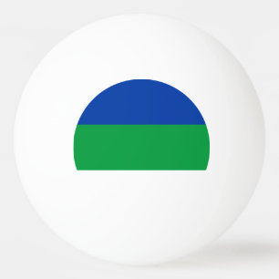 Balle De Ping Pong Drapeau de la République Komi