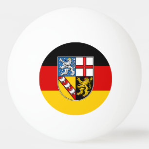 Balle De Ping Pong Drapeau de la Sarre Ping Pong Ball