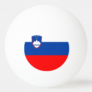 Balle De Ping Pong Drapeau de la Slovénie