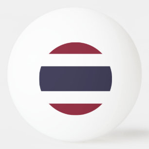 Balle De Ping Pong Drapeau de la Thaïlande