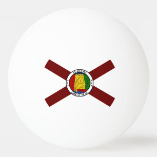 Balle De Ping Pong Drapeau de l'Alabama