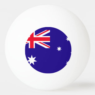 Balle De Ping Pong Drapeau de l'Australie