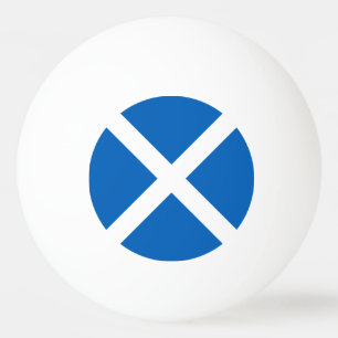 Balle De Ping Pong Drapeau de l'Écosse