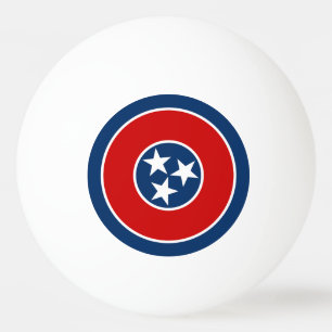 Balle De Ping Pong Drapeau de l'État du Tennessee