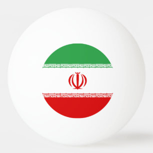 Balle De Ping Pong Drapeau de l'Iran