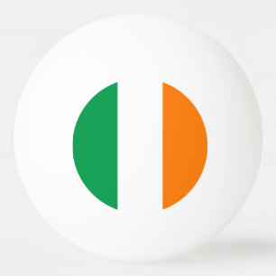 Balle De Ping Pong Drapeau de l'Irlande
