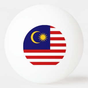 Balle De Ping Pong Drapeau de Malaisie