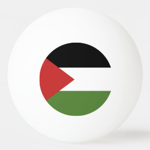Balle De Ping Pong Drapeau de Palestine