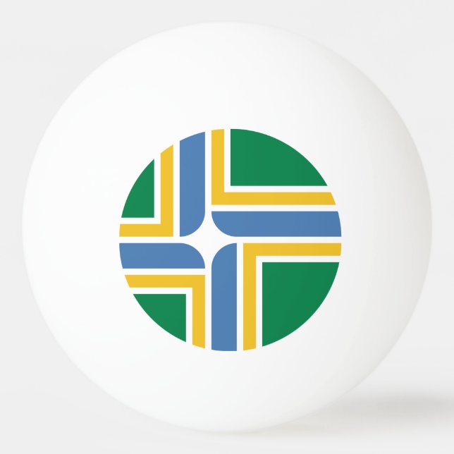 Balle De Ping Pong Drapeau de Portland, Oregon Ping-Pong Ball (Devant)