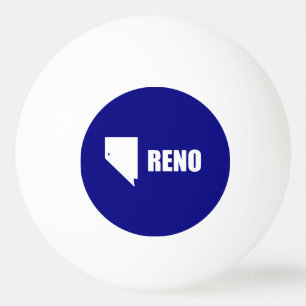 Balle De Ping Pong Drapeau de Reno, Nevada Ping Pong Ball