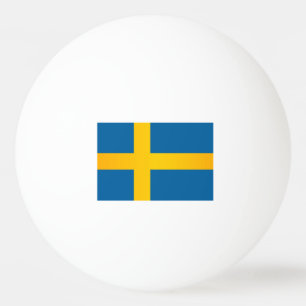 Balle De Ping Pong Drapeau de Suède