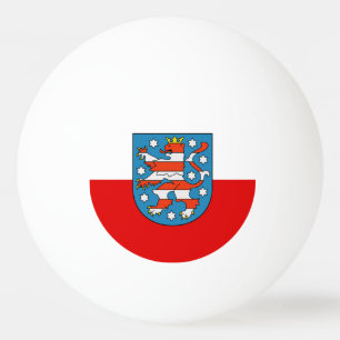 Balle De Ping Pong Drapeau de Thuringe Ping Pong Ball