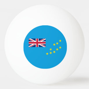 Balle De Ping Pong Drapeau de Tuvalu