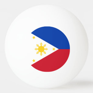 Balle De Ping Pong Drapeau des Philippines
