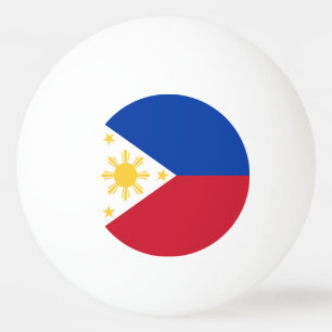 Balle De Ping Pong drapeau des Philippines
