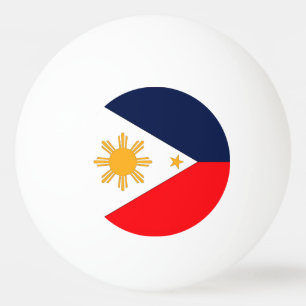 Balle De Ping Pong Drapeau des Philippines