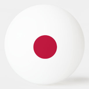 Balle De Ping Pong Drapeau du Japon
