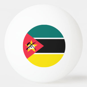 Balle De Ping Pong Drapeau du Mozambique