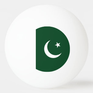 Balle De Ping Pong Drapeau du Pakistan