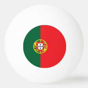 Balle De Ping Pong Drapeau du Portugal