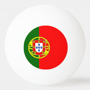 Balle De Ping Pong Drapeau du Portugal