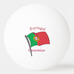 Balle De Ping Pong Drapeau du Portugal Thunder_Cove