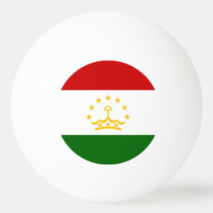 Balle De Ping Pong Drapeau du Tadjikistan