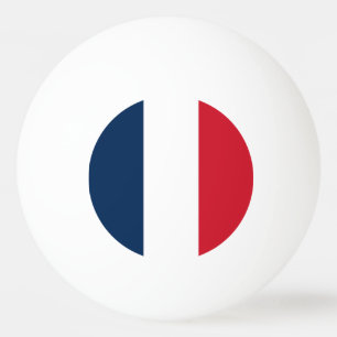 Balle De Ping Pong Drapeau français