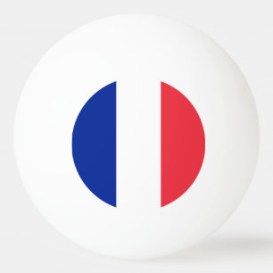 Balle De Ping Pong Drapeau français