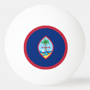 Balle De Ping Pong Drapeau Guam