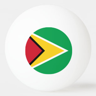 Balle De Ping Pong Drapeau Guyana